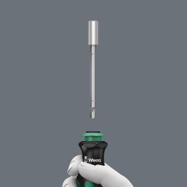 Wera 05134491001 Kraftform Kompakt 28 con Tasche - Destornillador Múltiple Plano con 6 Puntas Phillips, Pozidriv, Ranura y Portabrocas Magnético