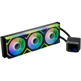 XPG LEVANTE II 360 Refrigeración Líquida Negra para CPU con Espejo Infinito y RGB