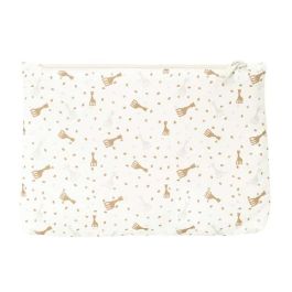 Portatodo Doble Sophie la Girafe Beige 23 x 16 x 3 cm