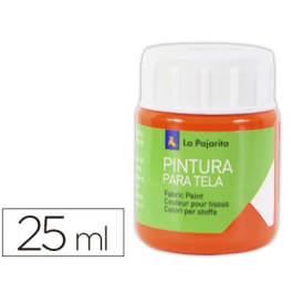 La Pajarita Pintura para Tela Anaranjado 25 ml Precio: 2.78999985. SKU: B1EVAJZ3MW