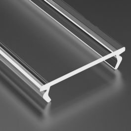 Difusor Doble PMMA Perfiles  SILEDA, inSILEDA, DILEDA, inDILEDA,UNICO, DOPIO, TALIA, inTALIA 2,02M - Transparente Precio: 4.58999948. SKU: 15096778031491