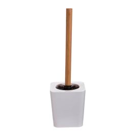 5Five Escobillero wc colección Natureo, Blanco/Bambú, Poliestireno/Bambú Precio: 10.78999955. SKU: S7909796