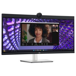 Dell P3424WEB Monitor 34" 3440x1440 WQHD IPS Curvo 21:9 60Hz 5ms con Webcam y Micrófono Integrados