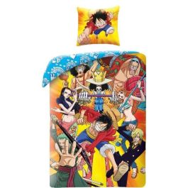 Juego de cama - ONE PIECE - Luffy y su tripulación IV - Microfibra - 1 funda nórdica 140 x 200 cm + 1 funda de almohada 63 x 63 cm Precio: 38.95232. SKU: B19CDGB5RX
