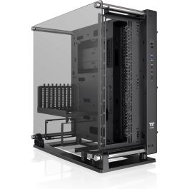 Thermaltake Core P3 TG Pro Caja de PC Midi Tower Negra con Cristal Templado, Compatible con Fuentes PS2, Soporta Discos 2.5/3.5"