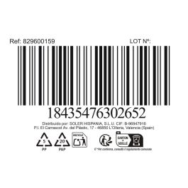 La Mediterranea Set de 2 Tazas de Café con Leche 21Cl Lima Lineal (36 Cajas)