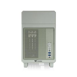 Thermaltake TR100 Mini Tower PC Verde - Caja Compacta Compatible SFX para Ventiladores 120/140mm, Radiadores 120/240mm y HDD 2.5"