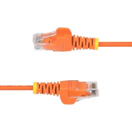 Cable RJ45 Categoría 6 FTP Rígido Startech N6PAT250CMORS Naranja 2,5 m