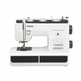 Brother HF27 Máquina de coser, 27 puntos, ojal automático, enhebrado aguja, iluminación LED, brazo libre, Blanco