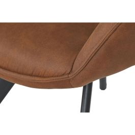 Silla Loft DKD Home Decor Camel Negro 64 x 83 x 67 cm Silla Loft DKD Home Decor Camel Negro 64 x 83 x 67 cm
