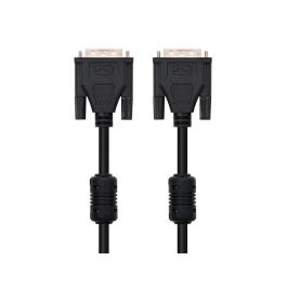 Cable Dvi Nanocable Dual Link 24+1-M-M Color Negro Longitud 5 M