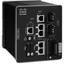 Cisco ISA-3000-2C2F-K9 Industrial Security Appliance - Firewall 2 Gbps, 2x Gigabit Ethernet, 2x SFP, 8GB RAM, para entornos industriales Precio: 3654.50000014. SKU: B18WFYFFT6