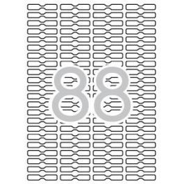 Apli Etiquetas Adhesivas Joyería 45,0x8,0 mm Inkjet-Láser C-Romos 88 X 25H Blanco Precio: 10.99000045. SKU: B1HJEGYAS8