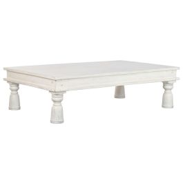 Mesa de Centro Home ESPRIT Blanco 70 x 107 x 45 cm Precio: 860.50000025. SKU: B1DNXC6KRH