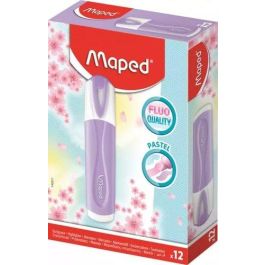 Marcador Fluor Maped Fluo Peps Classic Pastel Violeta 12 unidades Precio: 11.49999972. SKU: B1FMQLZ824