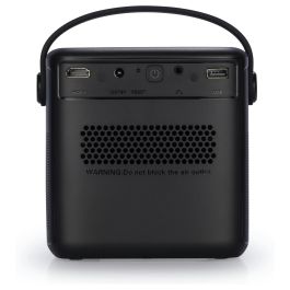 InFocus Crusader Challenger IN3008SL Proyector LED Full HD 1080p 350 Lúmenes Portátil con Batería Android TV Smart, WiFi, Bluetooth, 3D, HDR10, 43-130", Color Púrpura