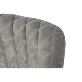 Silla Loft DKD Home Decor Gris Negro 58 x 83 x 55 cm Silla Loft DKD Home Decor Gris Negro 58 x 83 x 55 cm