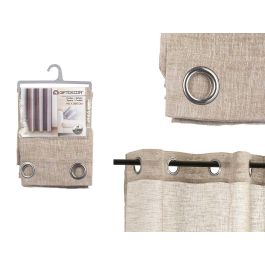Cortina 140X260Cm 8 Anillas Beige Giftdecor (6 Unidades) Precio: 67.88999998. SKU: B1KK7B7V43