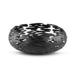 Alessi BM02 B BARNEST Cesto de Acero y Resina Negro 21cm - Diseño Boucquillon & Maaoui, Ideal para Pan Precio: 51.49999943. SKU: B155QEQCML