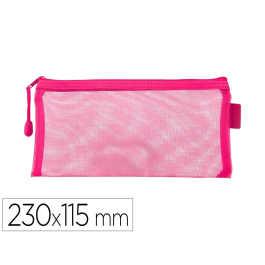 Liderpapel Bolsa zipper bag ticket poliester transpirable multiusos 230x115 mm rosa Precio: 3.5574. SKU: B13EMMM7S2