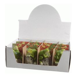 Decoris Figura Decorativa Rana con Sensor y Sonido 8x7.4x11.5cm