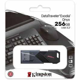 Memoria USB Kingston DataTraveler Exodia Onyx Negro 256 GB