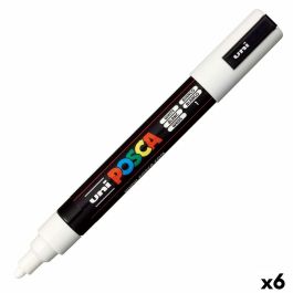 Marcador T.Opaca No Perm. Uni Posca 1,8 (Pc-5M) Blanco (Set de 6) Precio: 20.59000009. SKU: S8422607