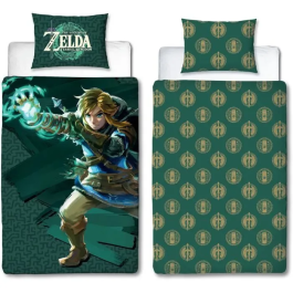 Zelda Juego de Cama Reversible Microfibra 1 Funda Nórdica 140x200 cm + 1 Funda Almohada 63x63 cm AAARQ16162 Precio: 28.49999999. SKU: B16DSCV5XB