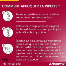 Pipetas antiparasitarias ADVANTIX 4: para perros grandes de más de 25 kg