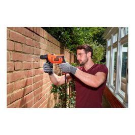 Black+Decker Taladro percutor 500W BEH200-QS - 2900rpm, 13mm portabrocas, hasta 20mm madera, 13mm acero/hormigón
