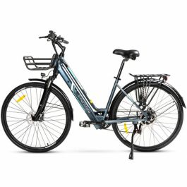 SmartGyro Bicicleta Eléctrica de Paseo Sunset Rueda 27.5" Motor 250W Batería 10Ah 60km Autonomía SHIMANO 6 velocidades Negro SmartGyro Bicicleta Eléctrica de Paseo Sunset Rueda 27.5" Motor 250W Batería 10Ah 60km Autonomía SHIMANO 6 velocidades Negro