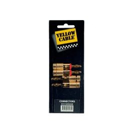 YELLOWCAB 2 Conectores Tipo Banana Precio: 6.50000021. SKU: B1KD8DFVBN
