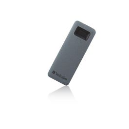 Verbatim SSD Portátil 1 TB USB-C con Lector de Huella Dactilar, Cifrado AES 256-bit, 5Gbps, Gris Verbatim SSD Portátil 1 TB USB-C con Lector de Huella Dactilar, Cifrado AES 256-bit, 5Gbps, Gris