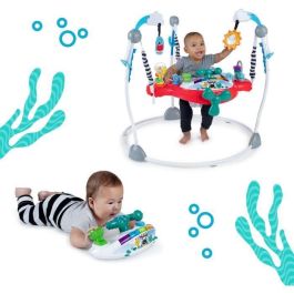 Saltador con juegos interactivos - BABY EINSTEIN - Ocean Explorers Airplane Adventure 2 en 1 - Con luces - 6 meses en adelante Saltador con juegos interactivos - BABY EINSTEIN - Ocean Explorers Airplane Adventure 2 en 1 - Con luces - 6 meses en adelante