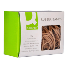 Q-connect Gomillas Elásticas 100 gr 60x3 mm Número 31