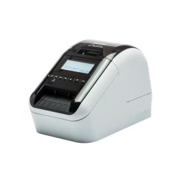 Brother QL-820NWBc Impresora Etiquetas y Tickets Térmica Directa LAN WiFi Bluetooth Negro/Rojo Cortador 176mm/s Pantalla LCD