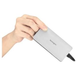 Hub USB Kensington K33820WW Negro Plateado