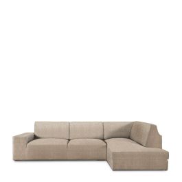 Funda para chaise longue de brazo largo derecho Eysa ROC Beige 110 x 120 x 500 cm Precio: 180.69000059. SKU: B17LMY93Y4