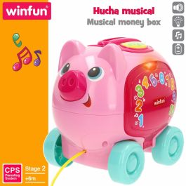 Juguete de arrastre Winfun 17 x 16 x 13 cm (4 Unidades)