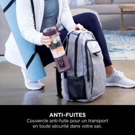 Ninja BC150EUPR Licuadora Portátil Blast con Recipiente de 530 ml, Batería de 2 horas, Sin Cable, Sin BPA, Morada