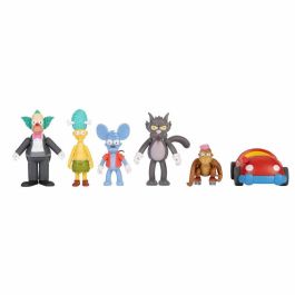 JAKKS PACIFIC Blister 6 figuras Los Simpsons 7cm