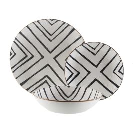 Vajilla 18 Piezas Gris Zen Versa (2 Unidades) Precio: 99.88999999. SKU: B179LMCJ9B