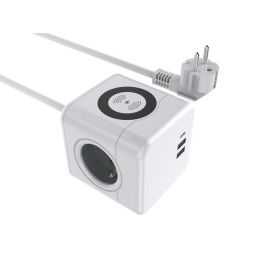 MicroConnect Power Cube with Wireless Charging, 3x French (Type E) outlets, 2 USB A ports, 1 USB-C port 1,5m cable White Precio: 35.50000003. SKU: B16DJSVBMF