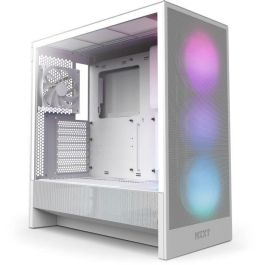 NZXT CC-H52FW-R1 Caja PC H5 FLOW (2024) White RGB Torre ATX