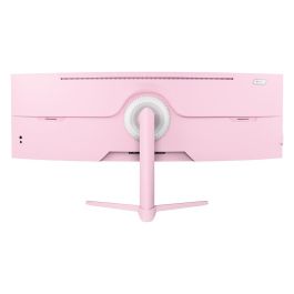 Arozzi Nova 49" Curved Monitor Gaming, Pantalla VA 5120 x 1440 Dual QHD, 165Hz, 4ms, 1500R, Altavoces, HDMI 2.1, DisplayPort, Rosa