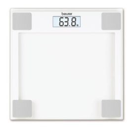 Báscula Digital Blanca De Vidrio BEURER GS-14 Báscula Digital Blanca De Vidrio BEURER GS-14