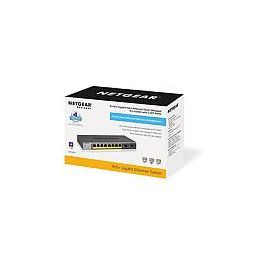 NETGEAR Switch Gigabit Ethernet GS110TP-300EUS Gestionado 8 Puertos PoE+