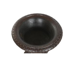 Jarron Item Home DKD Home Decor Marron 45 x 40 x 45 cm Jarron Item Home DKD Home Decor Marron 45 x 40 x 45 cm
