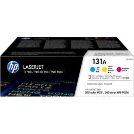 HP nº131A Pack 3 Toner Cian/Magenta/Amarillo Precio: 318.98999979. SKU: S8410115
