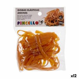 Gomas elásticas Pincello Amarillo Ancha (12 Unidades) Gomas elásticas Pincello Amarillo Ancha (12 Unidades)